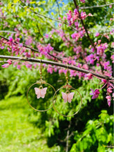 Load image into Gallery viewer, Butterfly Hoops
